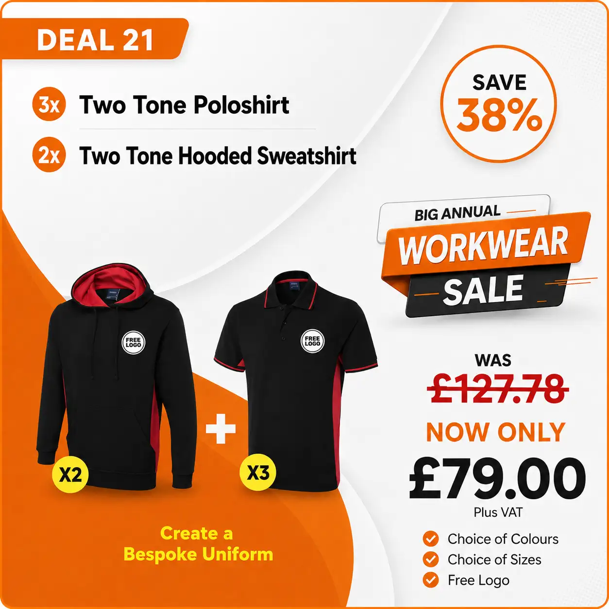 Forefront branding workwear deal 21