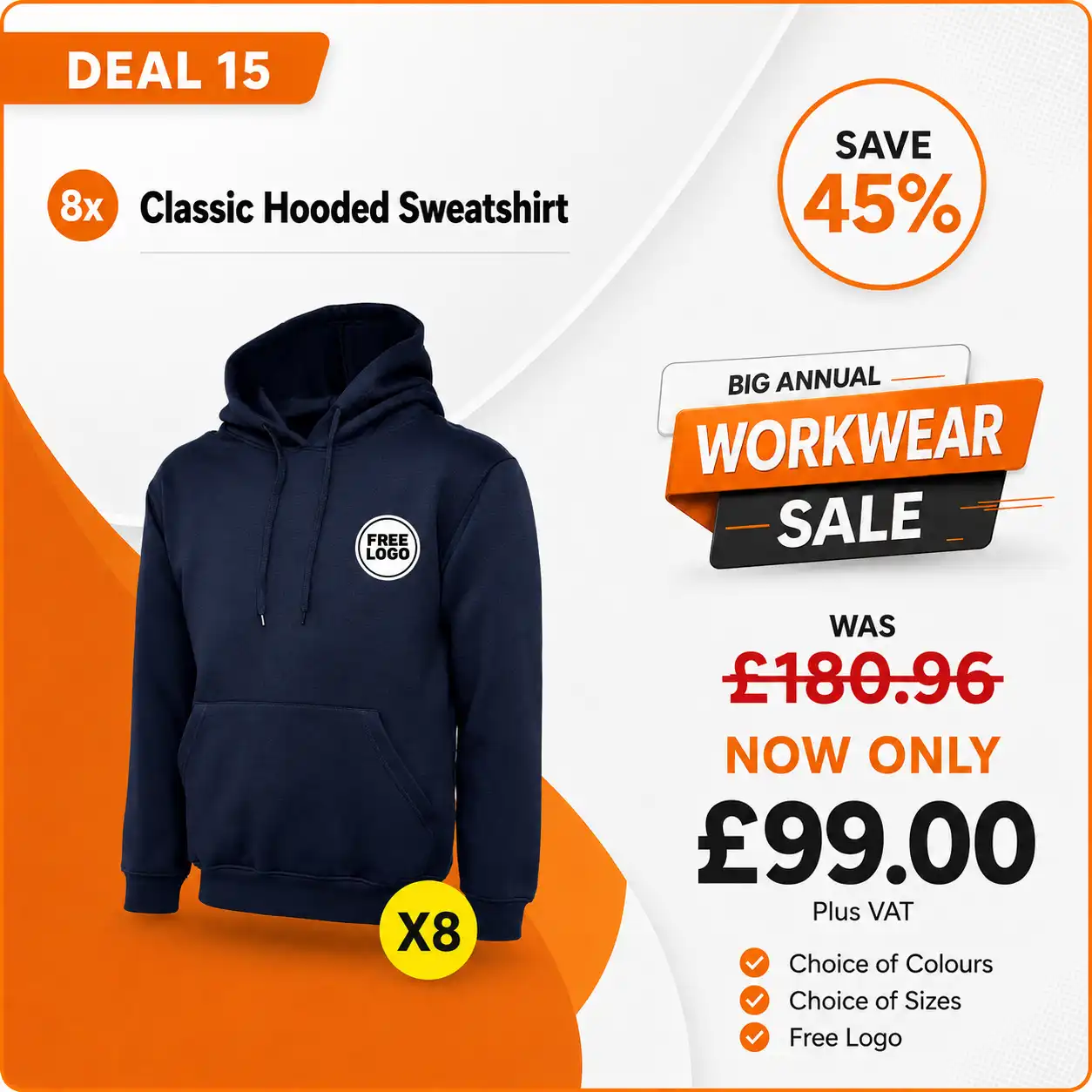 Forefront branding workwear deal 15