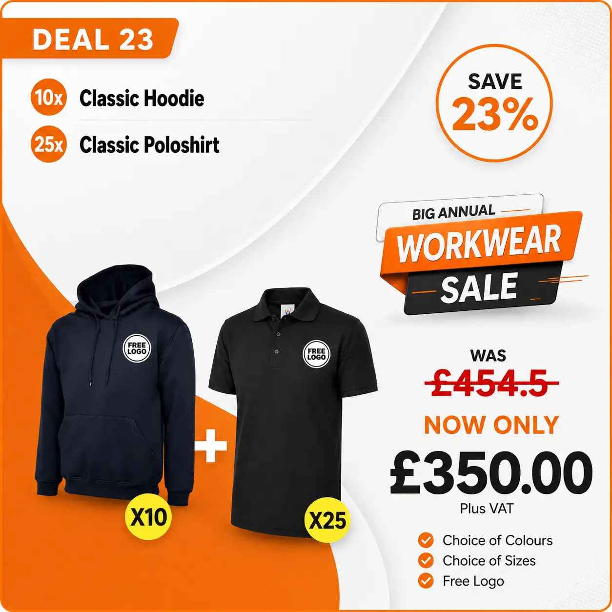 Forefront branding workwear deal 23