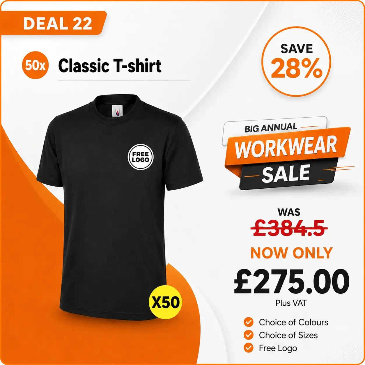 Forefront branding workwear deal 22