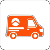 Branded vehicle icon