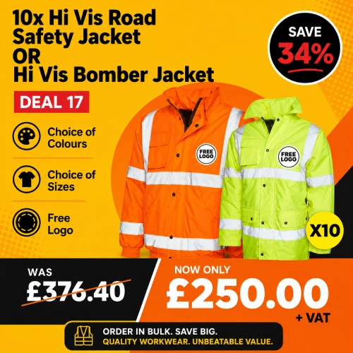 deal 17 hi-vis personalised