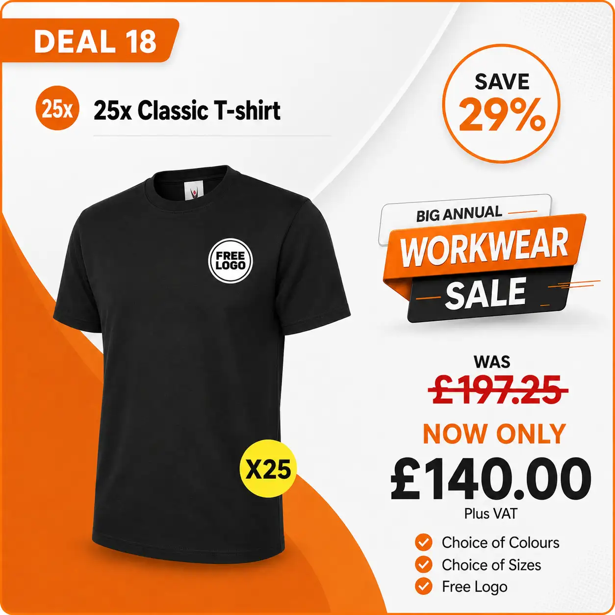 Forefront branding workwear deal 18