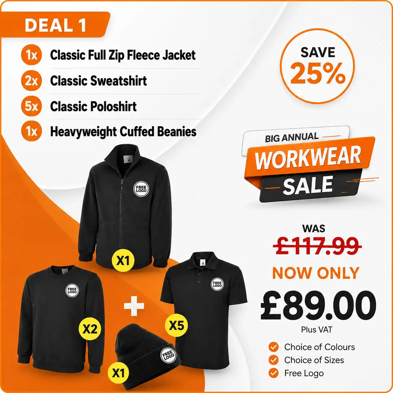 Forefront branding workwear deal 1