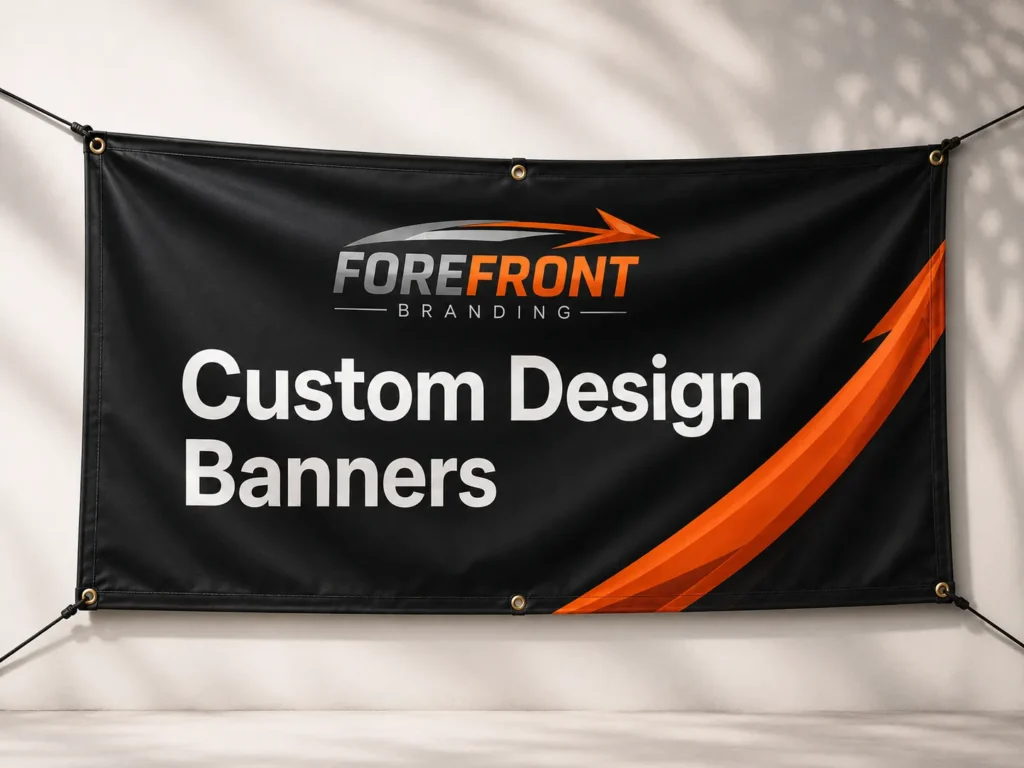 Forefront branding custom design banners