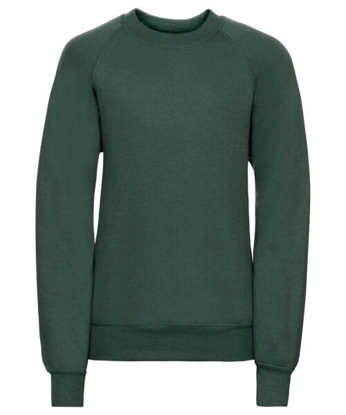 Personalised Kids raglan sleeve sweatshirt - Russell Athletic 7620B - Image 3