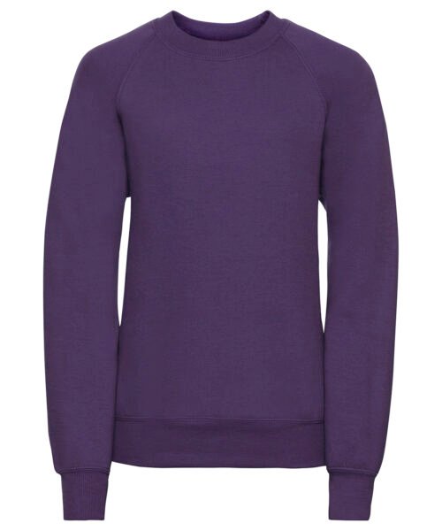 Personalised Kids raglan sleeve sweatshirt - Russell Athletic 7620B - Image 10