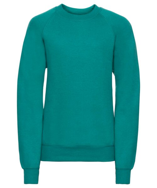 Personalised Kids raglan sleeve sweatshirt - Russell Athletic 7620B - Image 12