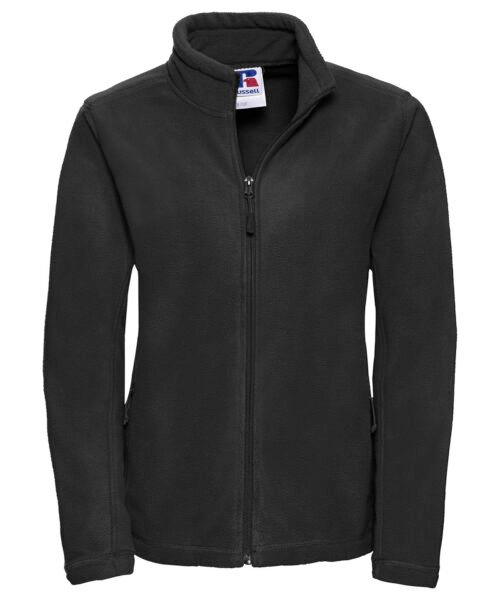 Alternative view of Personalised Women's full-zip outdoor fleece - Russell Athletic 8700F