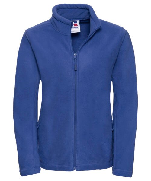 Personalised Women's full-zip outdoor fleece - Russell Athletic 8700F - Image 4