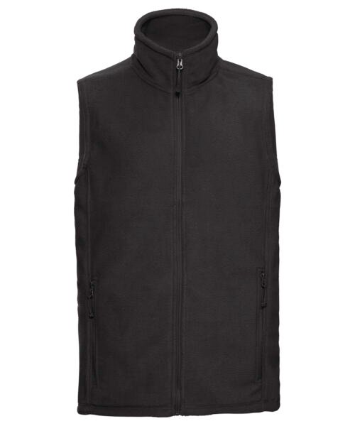 Alternative view of Personalised Outdoor fleece gilet - Russell Athletic 8720M