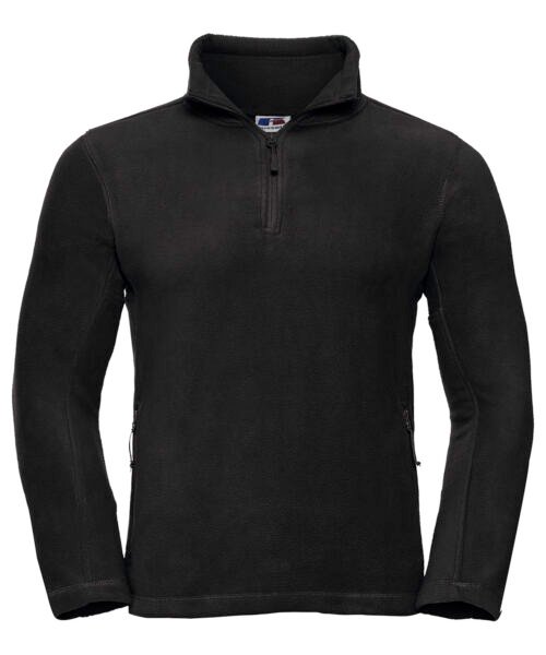 Alternative view of Personalised ¼-zip outdoor fleece - Russell Athletic 8740M