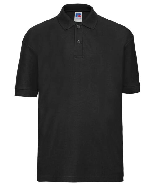 Alternative view of Personalised Kids polo shirt - Russell Athletic J539B