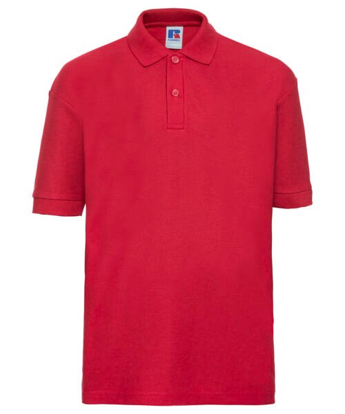 Personalised Kids polo shirt - Russell Athletic J539B - Image 4