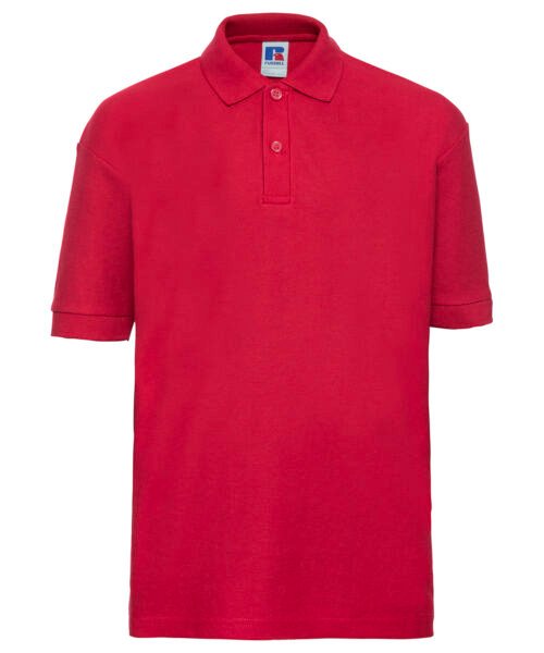 Personalised Kids polo shirt - Russell Athletic J539B - Image 7