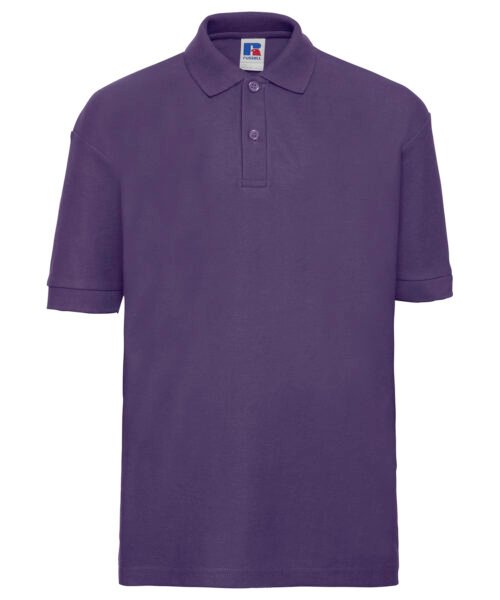 Personalised Kids polo shirt - Russell Athletic J539B - Image 11