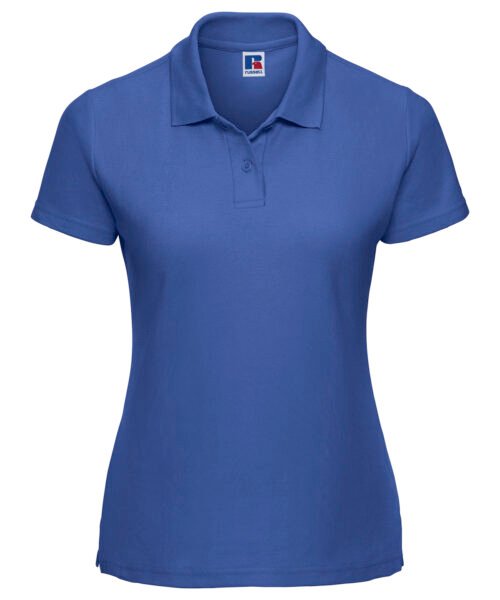 Personalised Women's classic polycotton polo - Russell Athletic J539F - Image 4