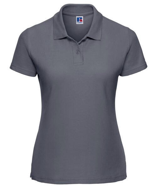 Personalised Women's classic polycotton polo - Russell Athletic J539F - Image 5