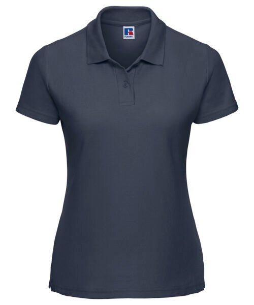 Personalised Women's classic polycotton polo - Russell Athletic J539F - Image 7