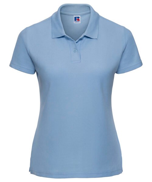 Personalised Women's classic polycotton polo - Russell Athletic J539F - Image 9