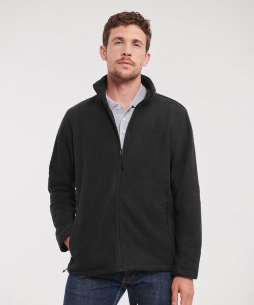 Personalised Full-zip outdoor fleece - Russell Athletic 8700M