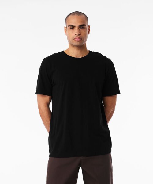 Personalised Unisex Jersey crew neck t-shirt - Bella Canvas CV001