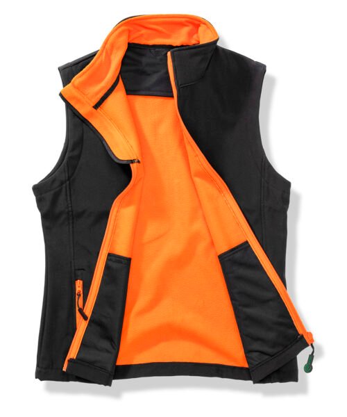 Personalised Women's printable softshell bodywarmer - Result Core R232F - Image 3