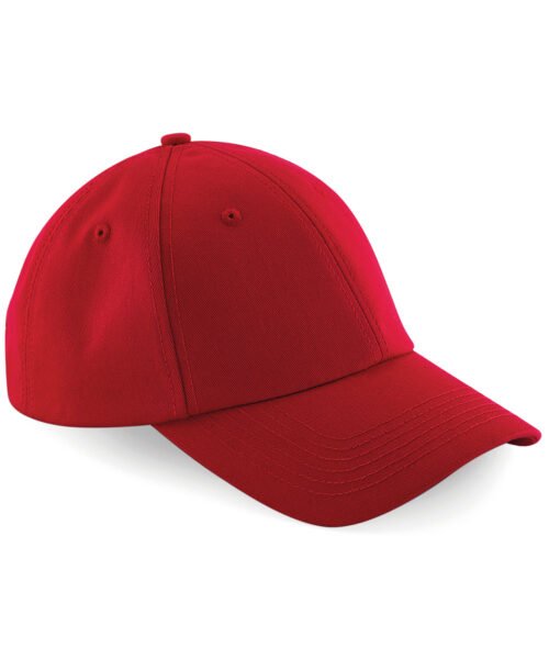 Personalised Authentic baseball cap - Beechfield BC059 - Classic red, One Size