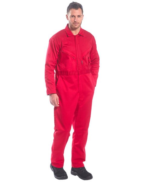 Personalised Liverpool zip coverall (C813) - Portwest PW065
